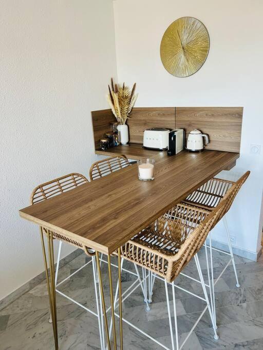 Studio Chic & Cosy Vue Mer, Clim, Parking La Grande Motte Ngoại thất bức ảnh