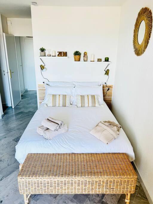 Studio Chic & Cosy Vue Mer, Clim, Parking La Grande Motte Ngoại thất bức ảnh