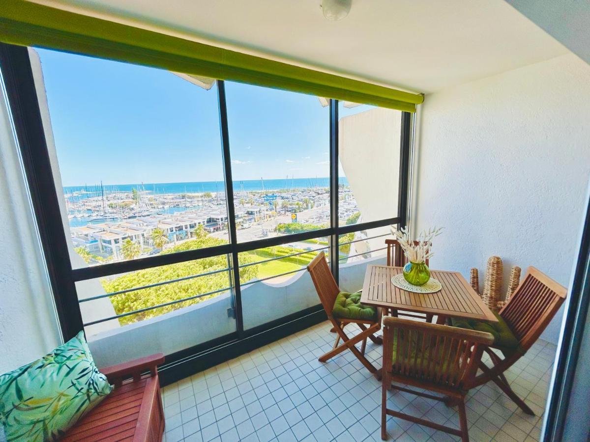 Studio Chic & Cosy Vue Mer, Clim, Parking La Grande Motte Ngoại thất bức ảnh